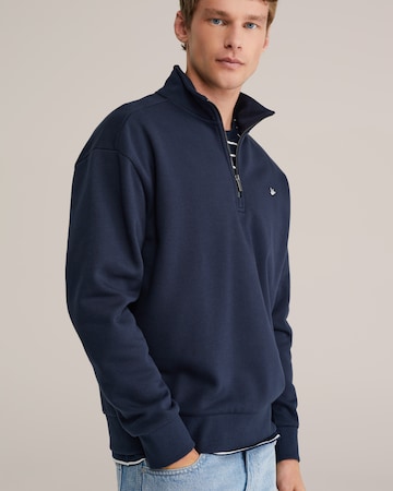 WE Fashion Sweatshirt in Blau