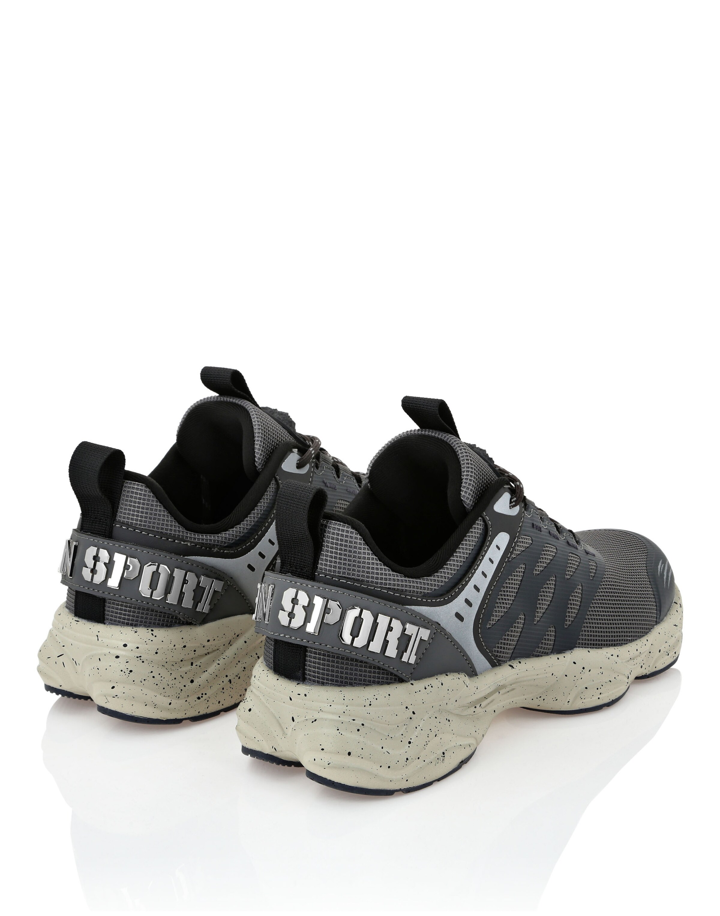 Sneaker bassa 'Scratch' di Plein Sport in grigio