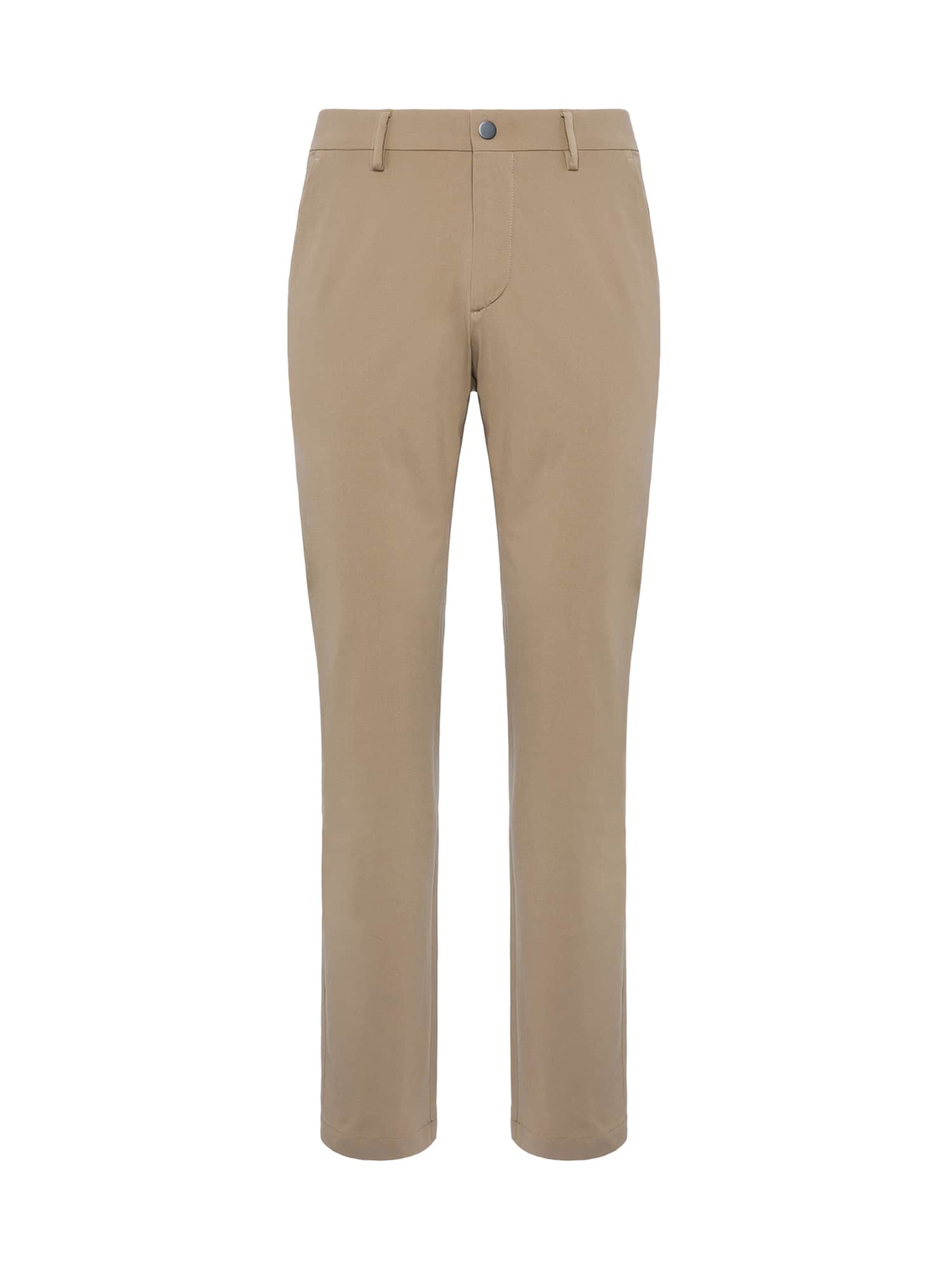 Boggi Milano Slimfit Hose in Beige: Vorderseite