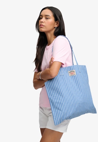 Superdry & Co Shopper in Blauw