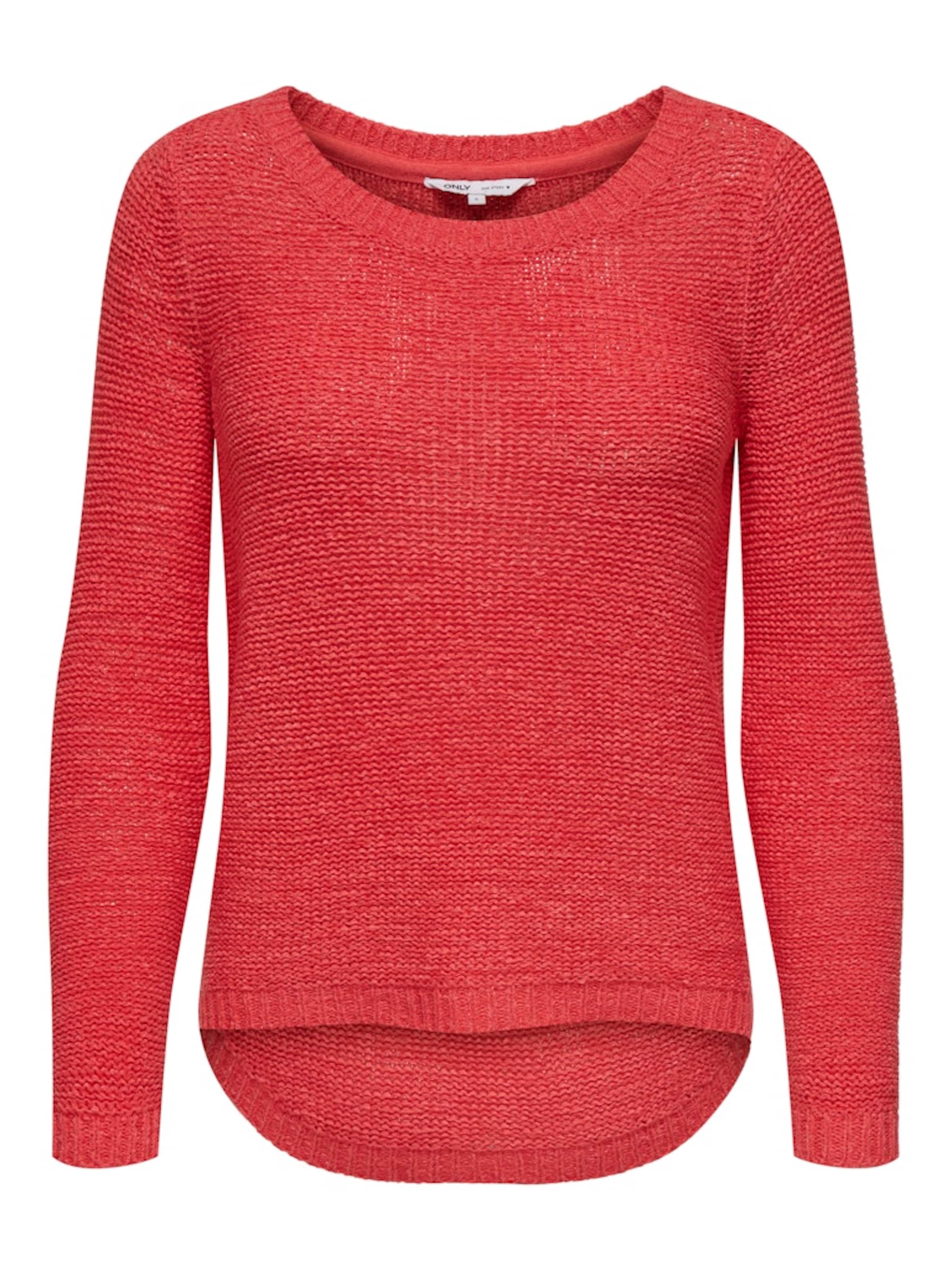 ONLY Sweter 'ONLGeena' w kolorze czerwony: przód