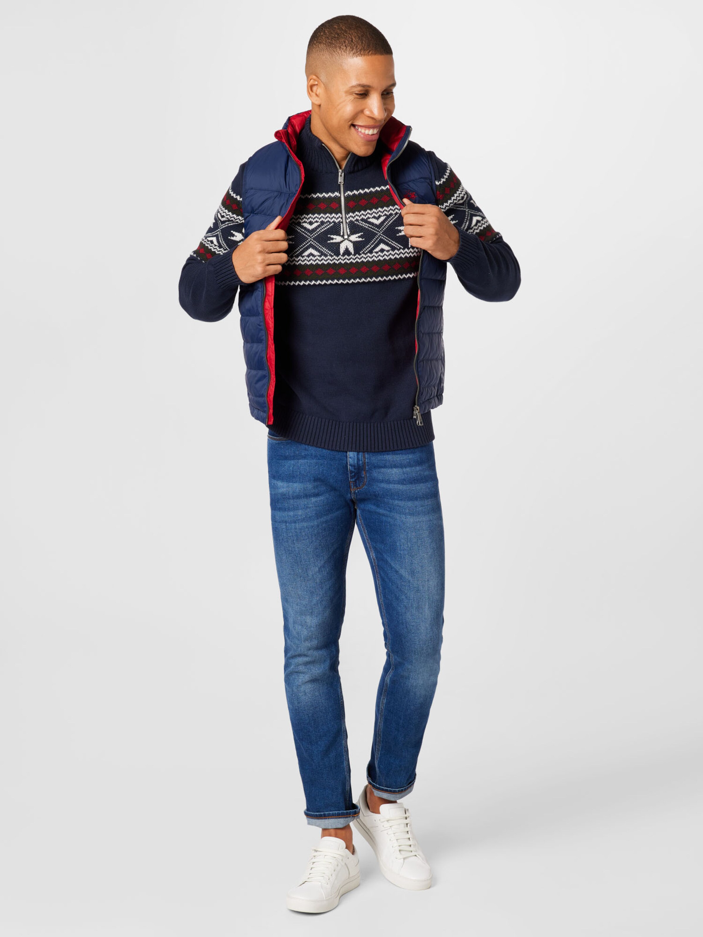 Männer Pullover & Strick SELECTED HOMME Pullover 'Flake' in Navy - DR69117 Männer Pullover & Strick SELECTED HOMME Pullover 'Flake' in Navy - DR69117