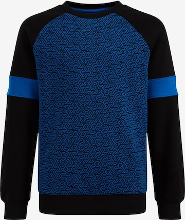 Sweat WE Fashion en bleu : devant