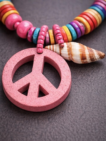 COLLEZIONE ALESSANDRO Necklace 'Peace' in Mixed colors