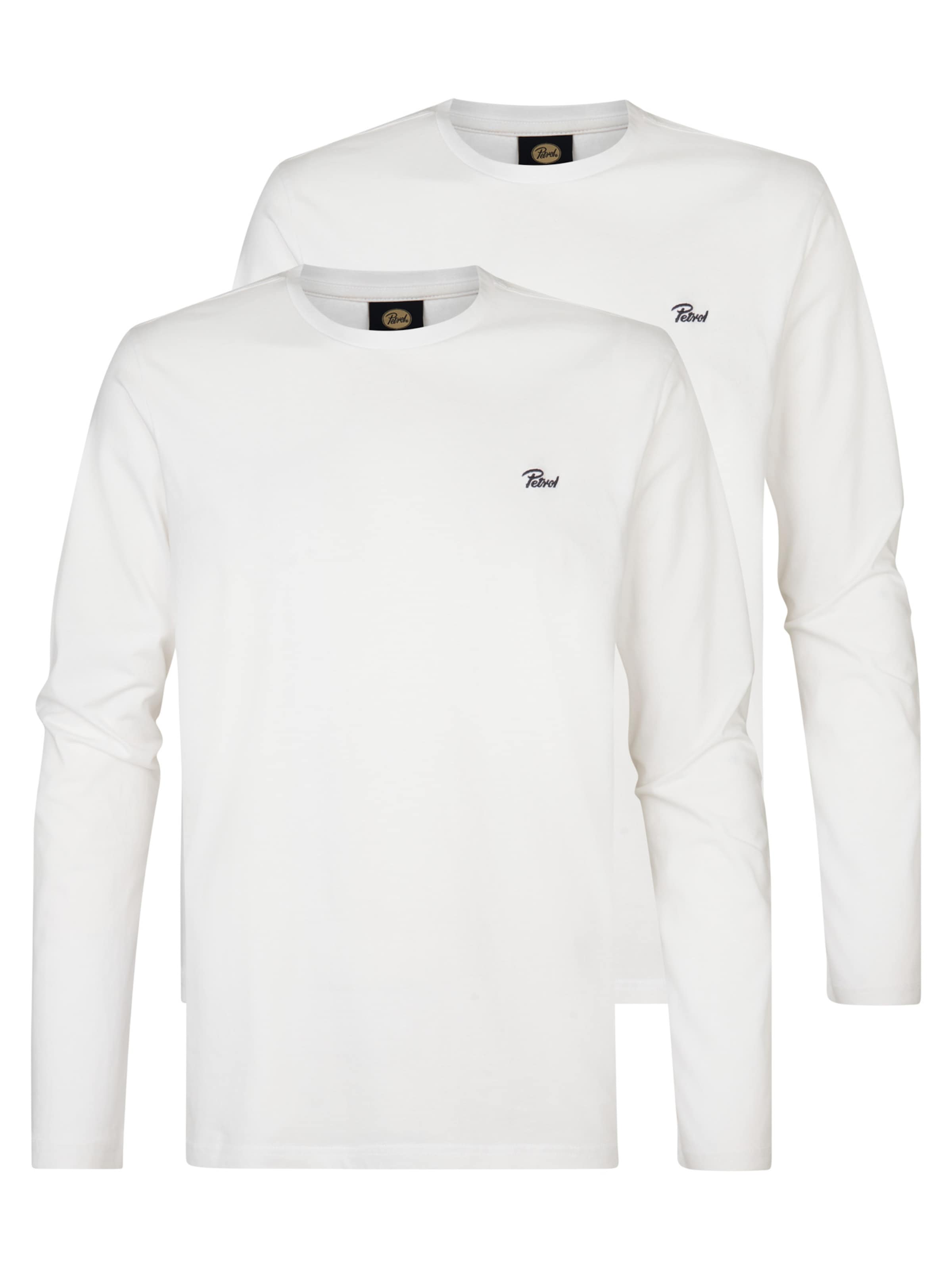 balts Petrol Industries T-Krekls: no priekšpuses