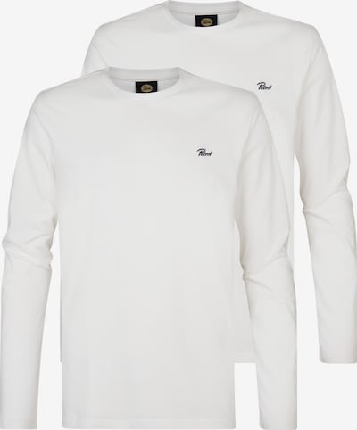 Petrol Industries Majica u crna / bijela, Pregled proizvoda