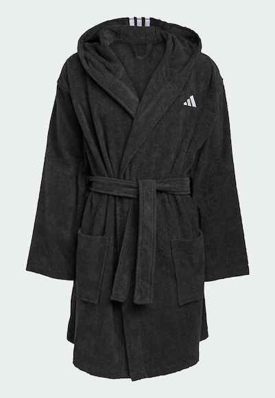 ADIDAS PERFORMANCE Athletic Robe in Black / White, Item view