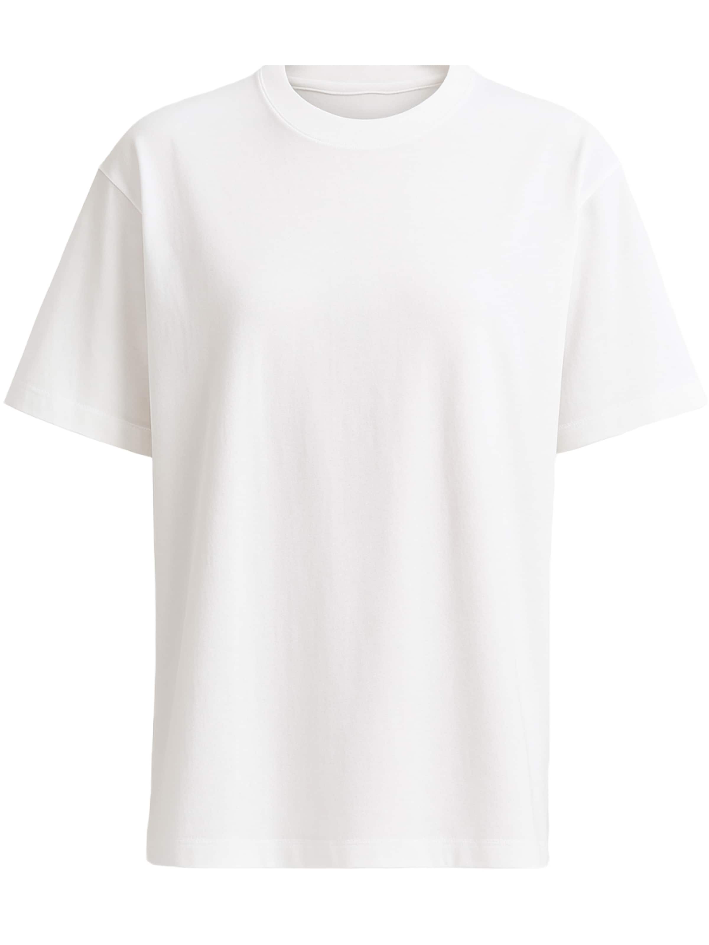 Justever T-Shirt in Weiß: Vorderseite