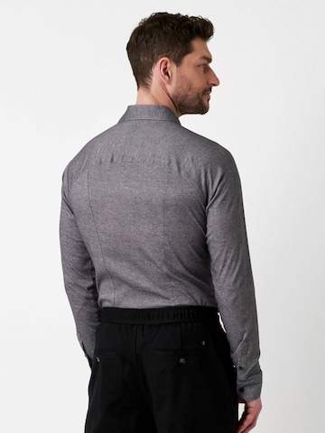 DESOTO Slim fit Overhemd in Grijs