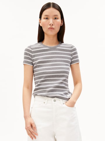 ARMEDANGELS Shirt 'KARDAA' in Grey: front