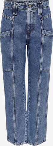 ONLY Regular Cargo Jeans 'Sawyer' in Blue: front