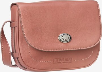 LEONHARD HEYDEN Crossbody Bag 'Nizza' in Pink: front