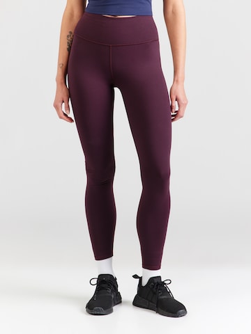 Fabletics Skinny Urheiluhousut 'DEFINE' värissä punainen: etupuoli