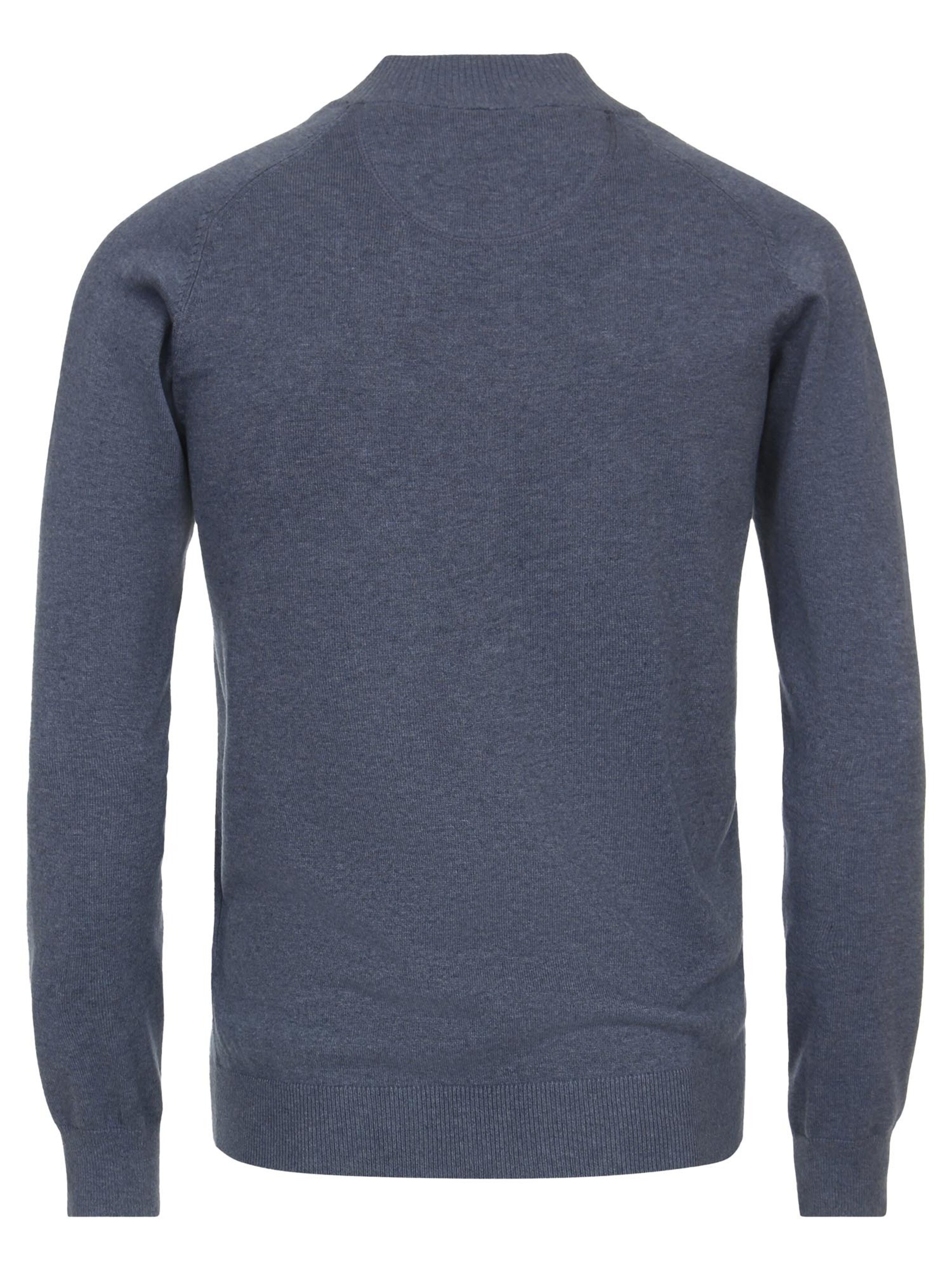 CASAMODA Knit Cardigan 'Basic' in Blue