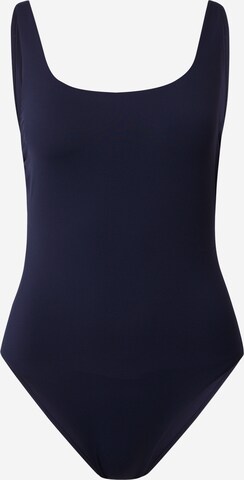 Marc O'Polo Bustier Badeanzug 'Essentials' in Blau: predná strana