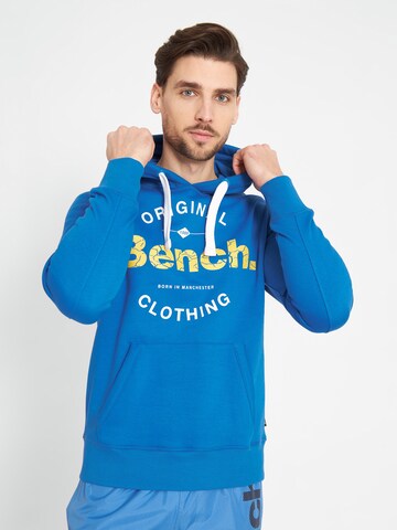 BENCH Sweatshirt 'Pastain' i blå: forside