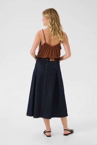 Cream Rok 'Robina' in Blauw