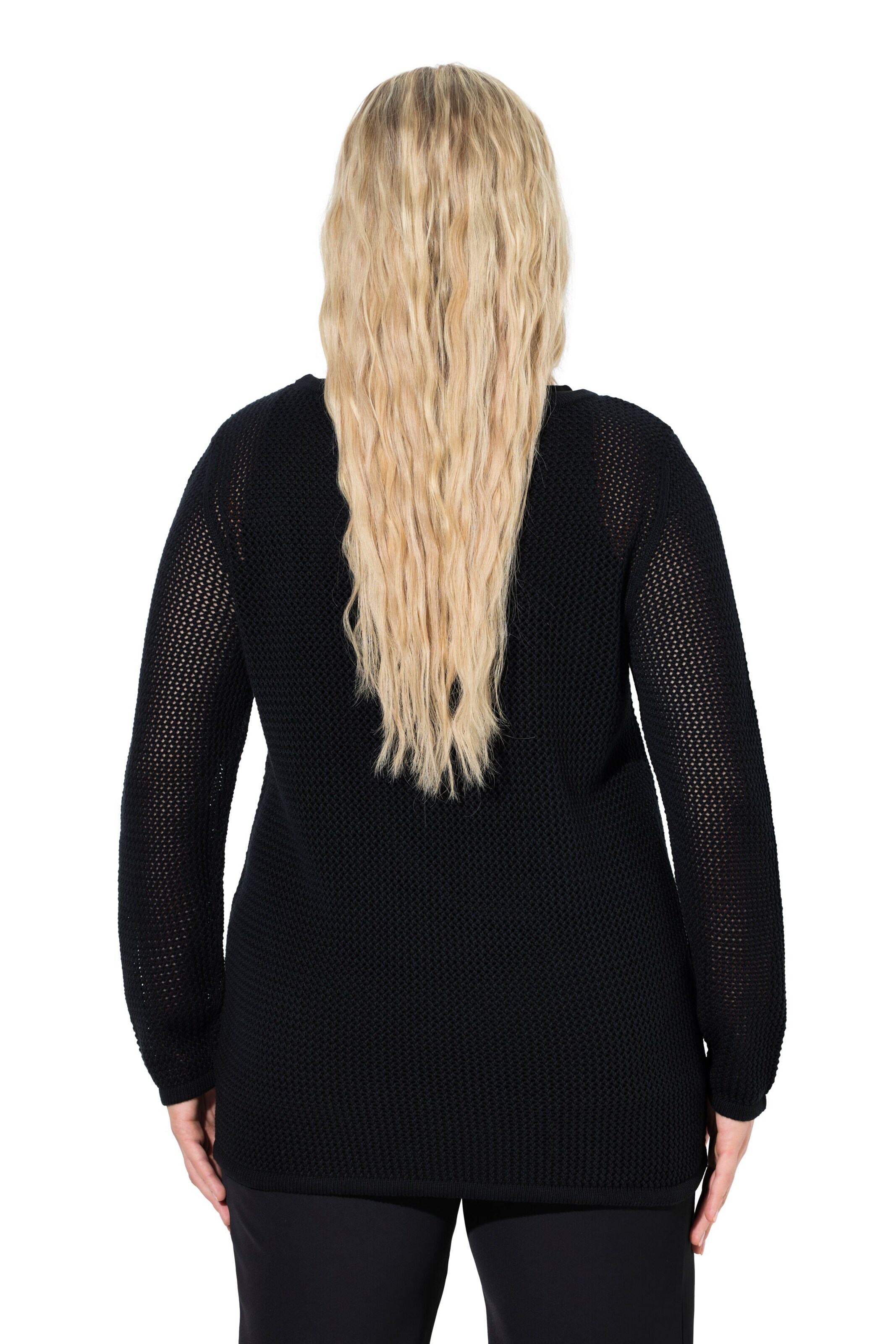 Ulla Popken Pullover in Schwarz