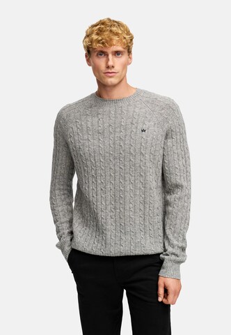 Kronstadt Sweater 'Flynn' in Grey: front