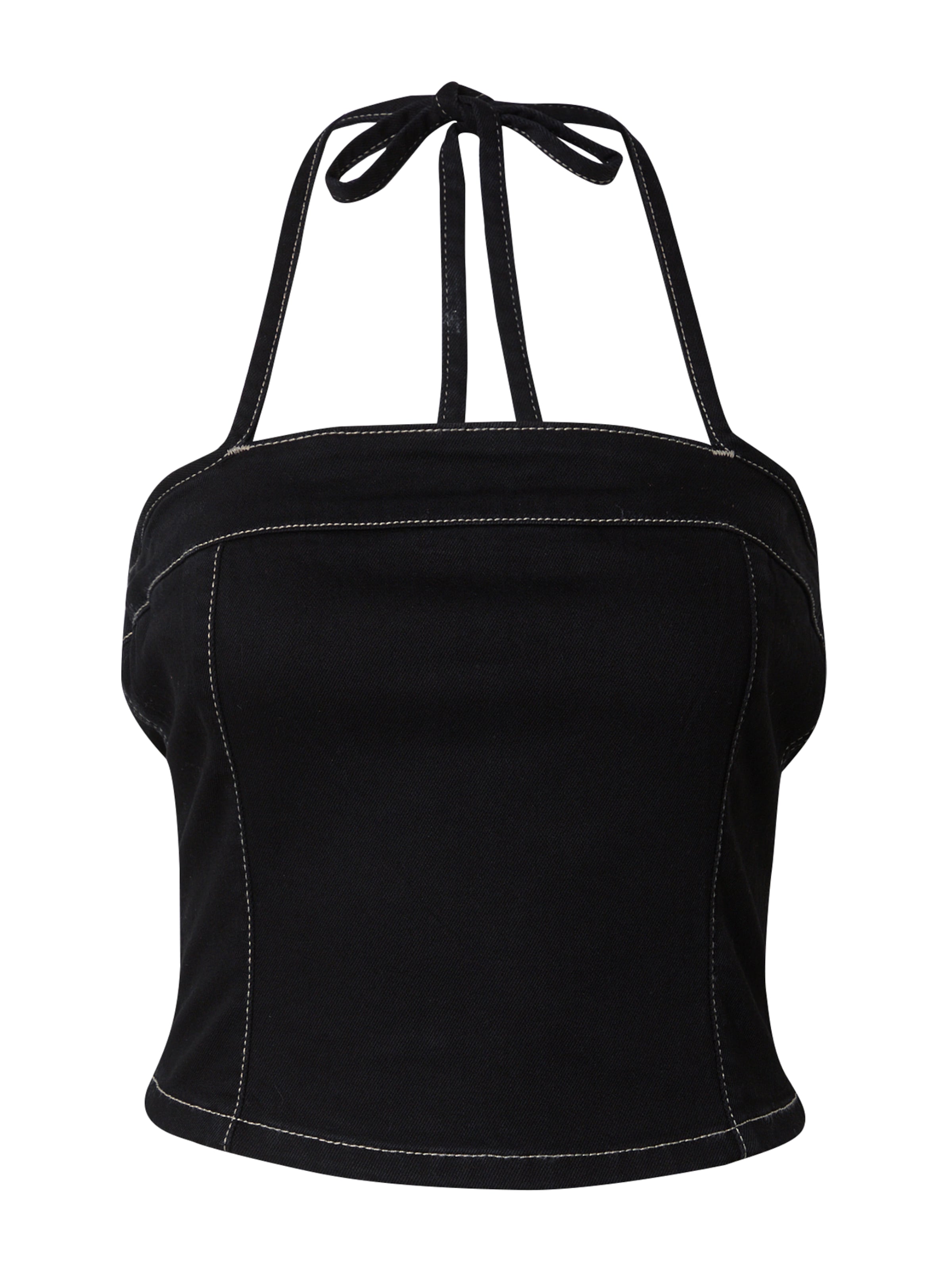 WEEKDAY Top 'Sierra' in Black: front