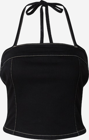 WEEKDAY Top 'Sierra' in Black: front