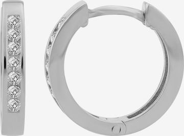 Akzent Ohrringe 'Ash, 925 Sterlingsilber, langlebig' in Silber: Vorderseite