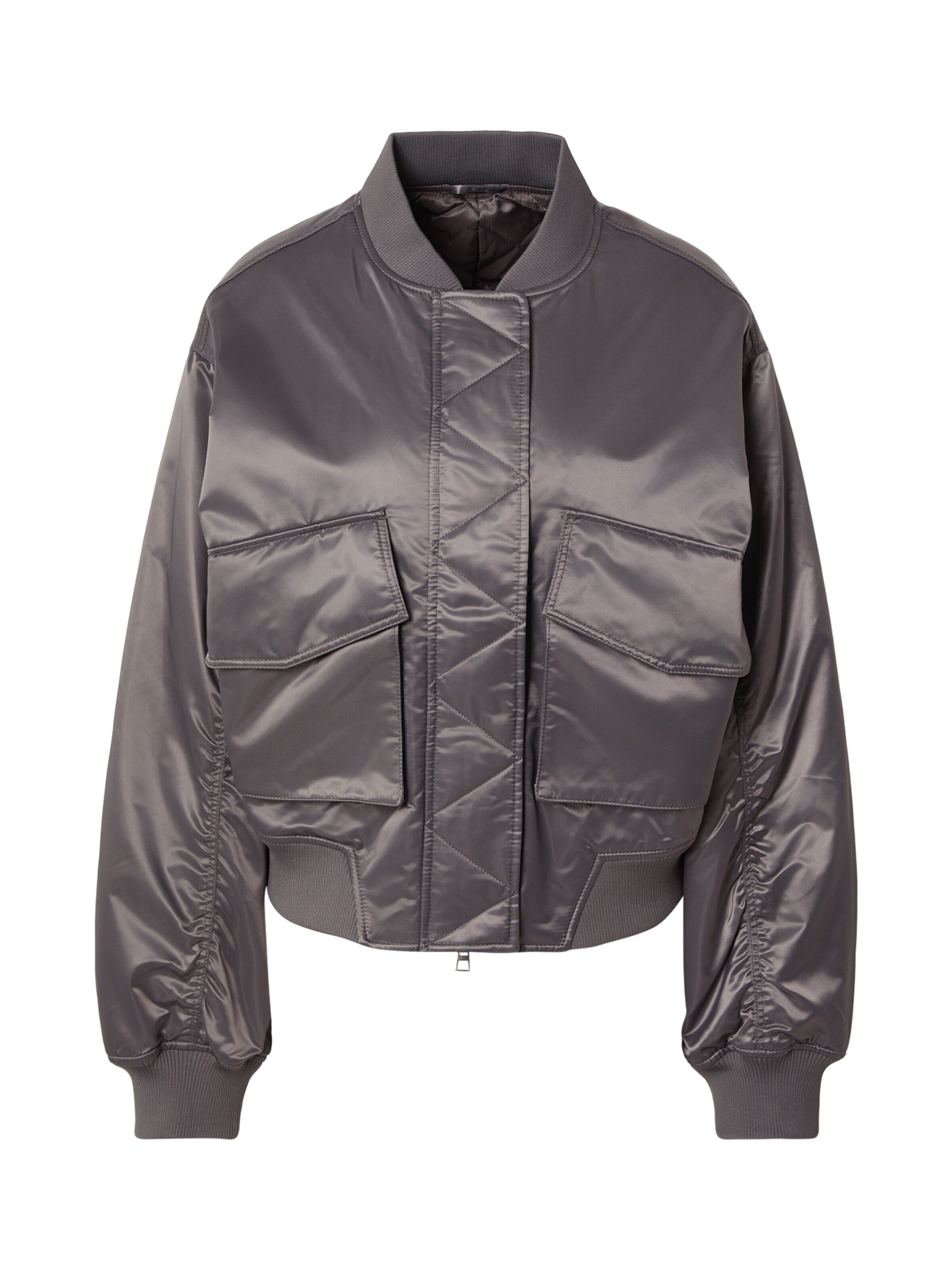 & Other Stories Kevad-sügisjope, värv hall: eest vaates