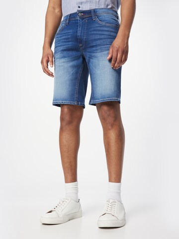 BLEND Regular Shorts in Blau: predná strana