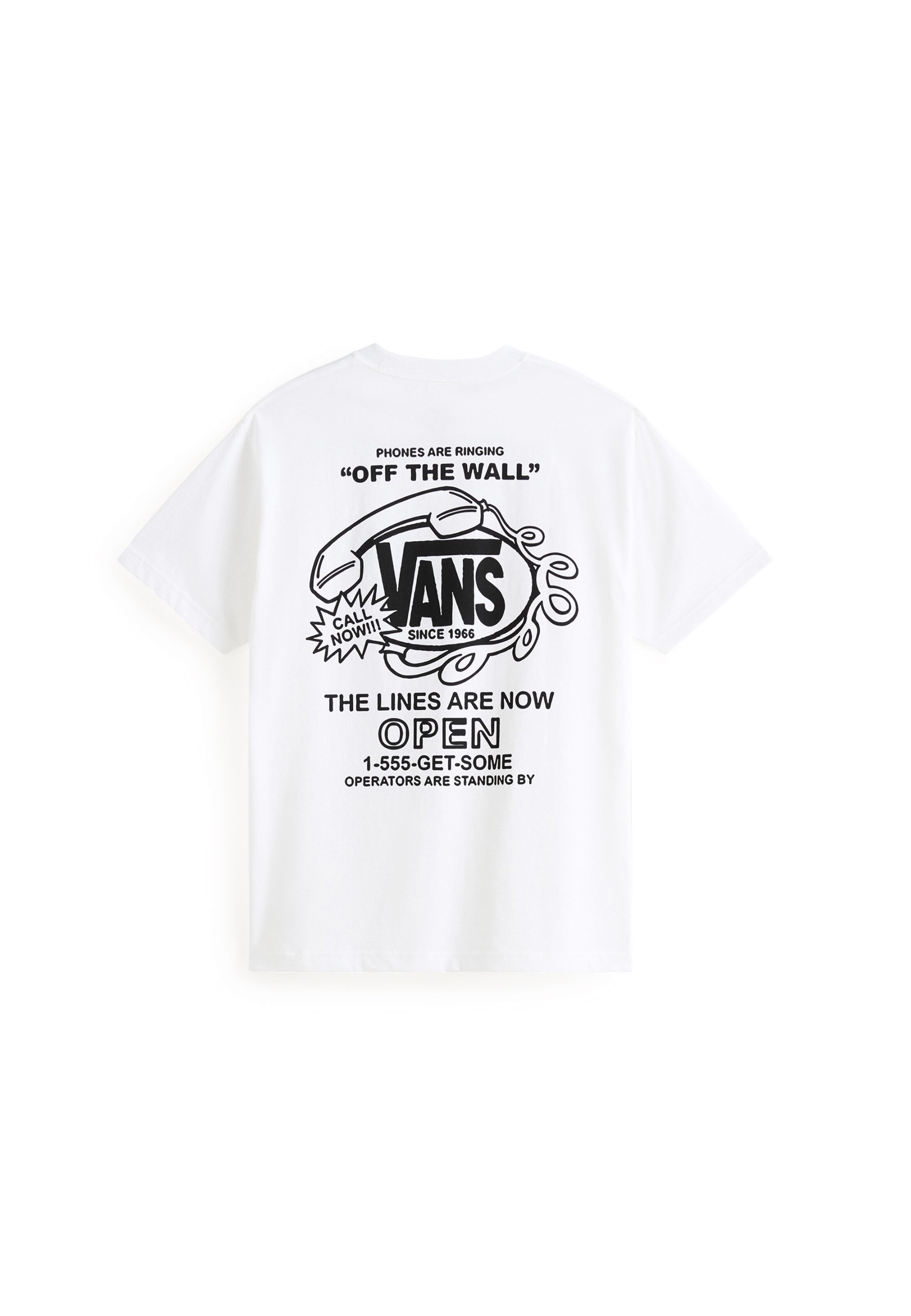 VANS - Camiseta 'Hot Lines' en blanco