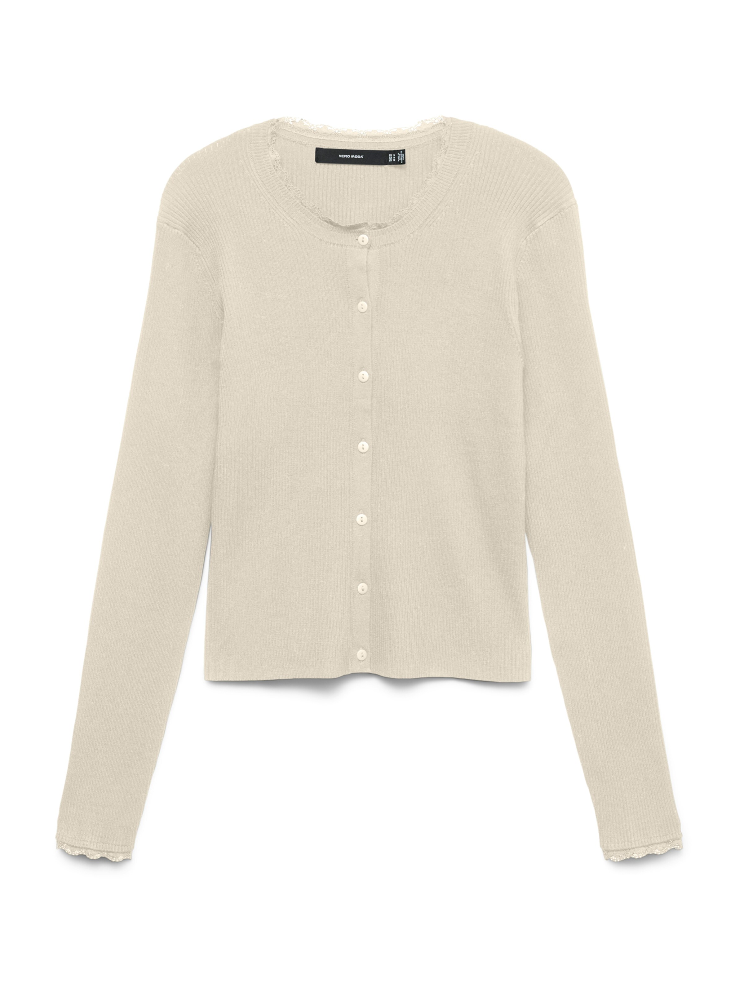 VERO MODA Kardigan 'VMWONDER' – béžová: přední strana