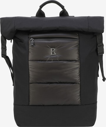 BOGNER Rucksack 'Monarch Leon' in Schwarz: Vorderseite