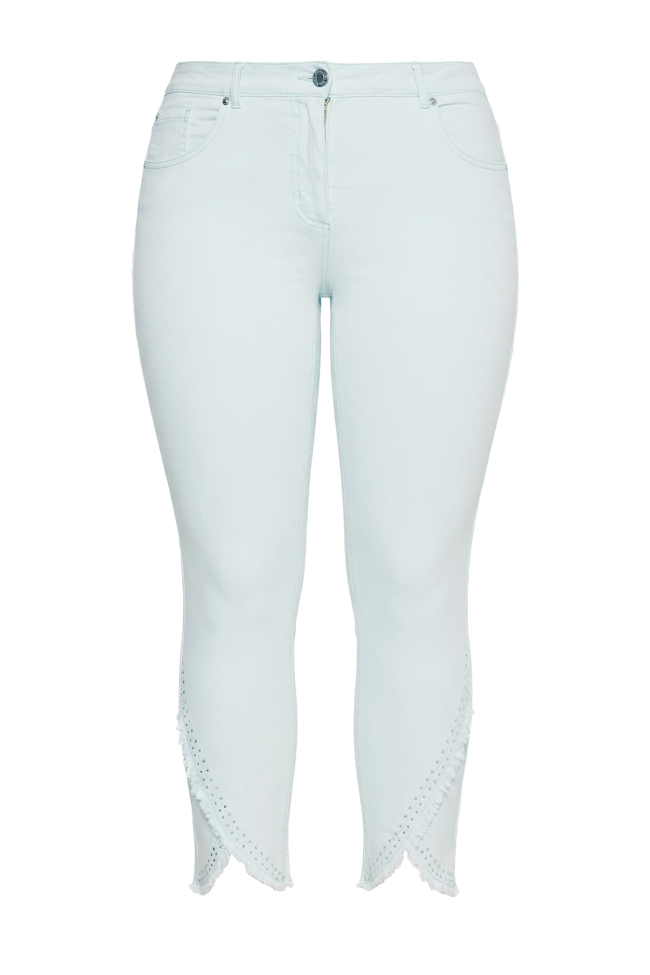 MIAMODA Slimfit Hose in Blau: Vorderseite
