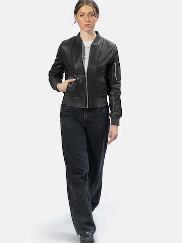 Veste mi-saison 'NEGil' 18N62 en noir
