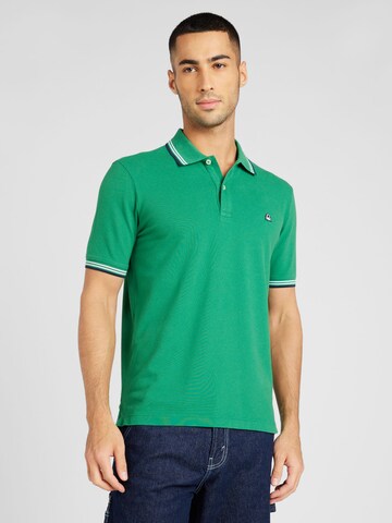 UNITED COLORS OF BENETTON - Camisa em verde: frente