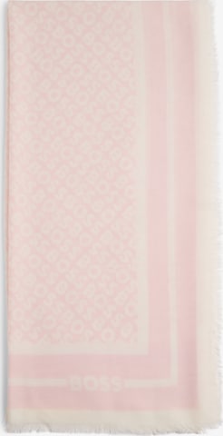 BOSS Shawl 'Laik' in Pink: front