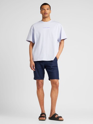Tricou 'MANNY' de la Only & Sons pe albastru