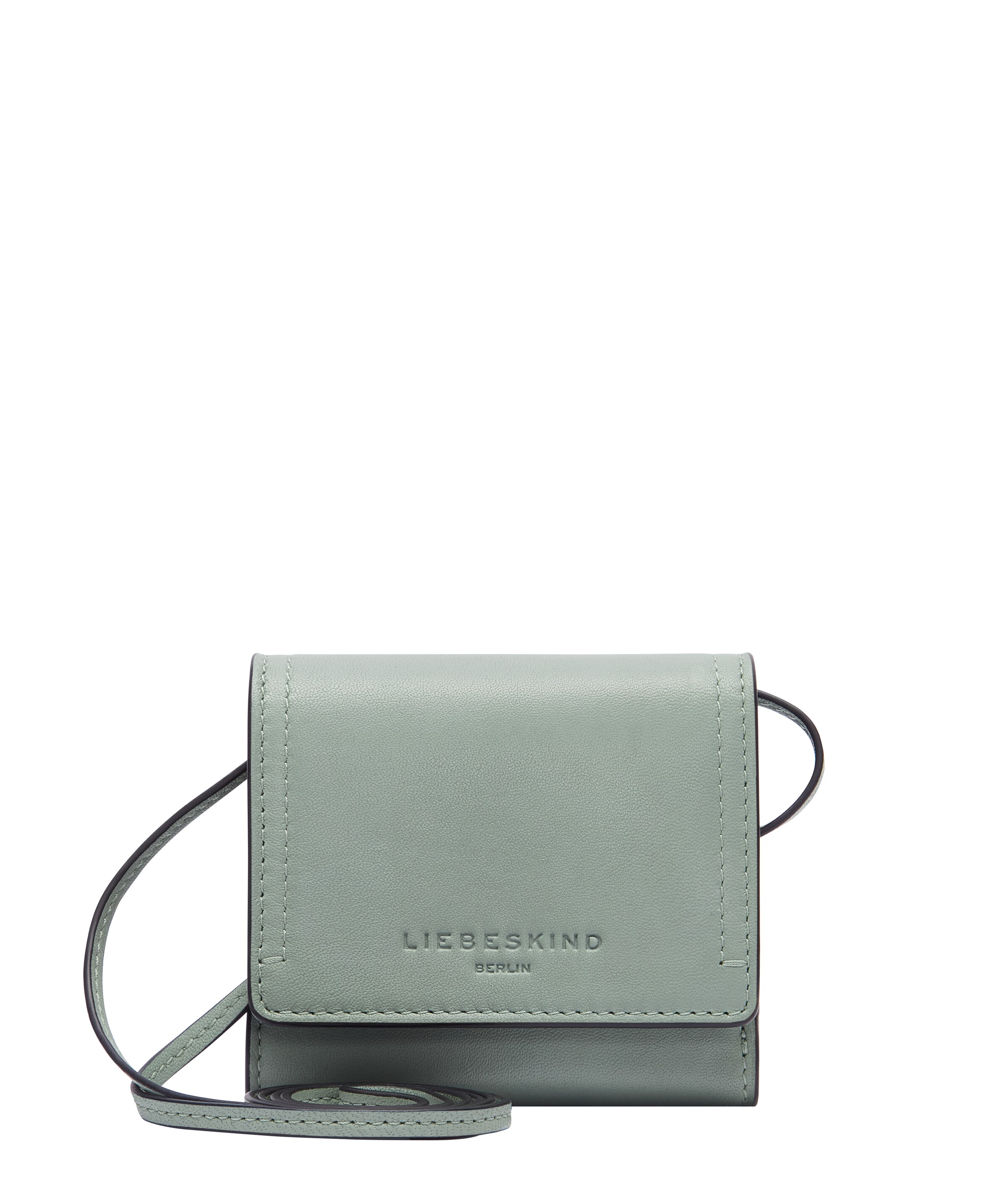 Porte-monnaies Liebeskind Berlin en vert : devant