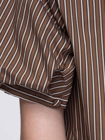 Ombre - Blusa en marrón