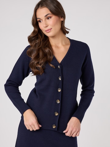 Quiosque Strickjacke in Blau: Vorderseite