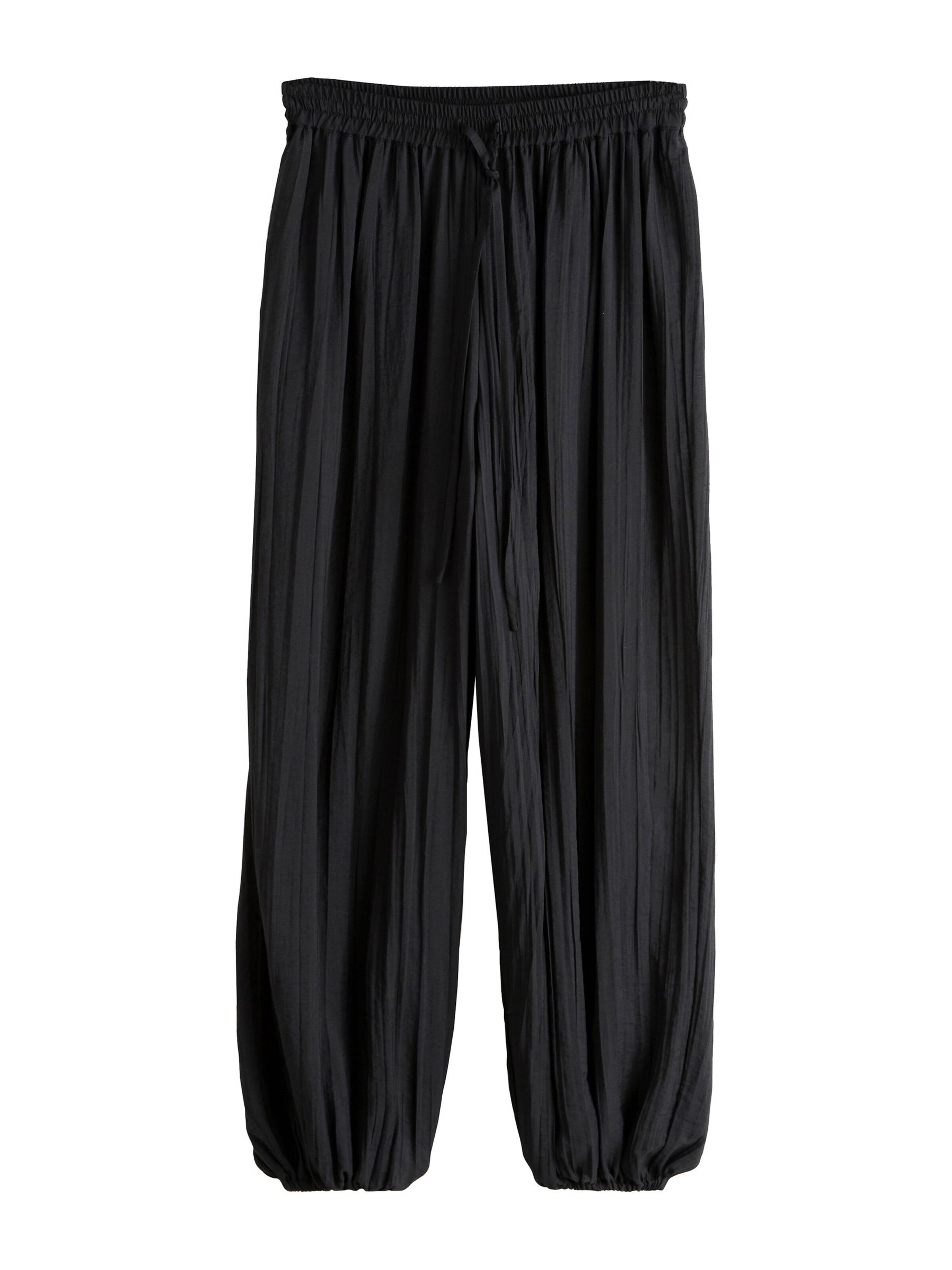 Next Trousers in Black: front