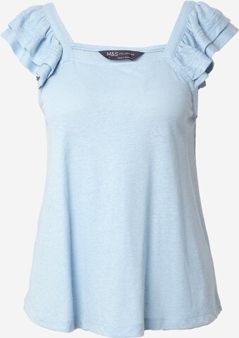 T-shirt Marks & Spencer en bleu : devant