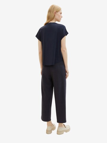 TOM TAILOR Loosefit Hose in Blau