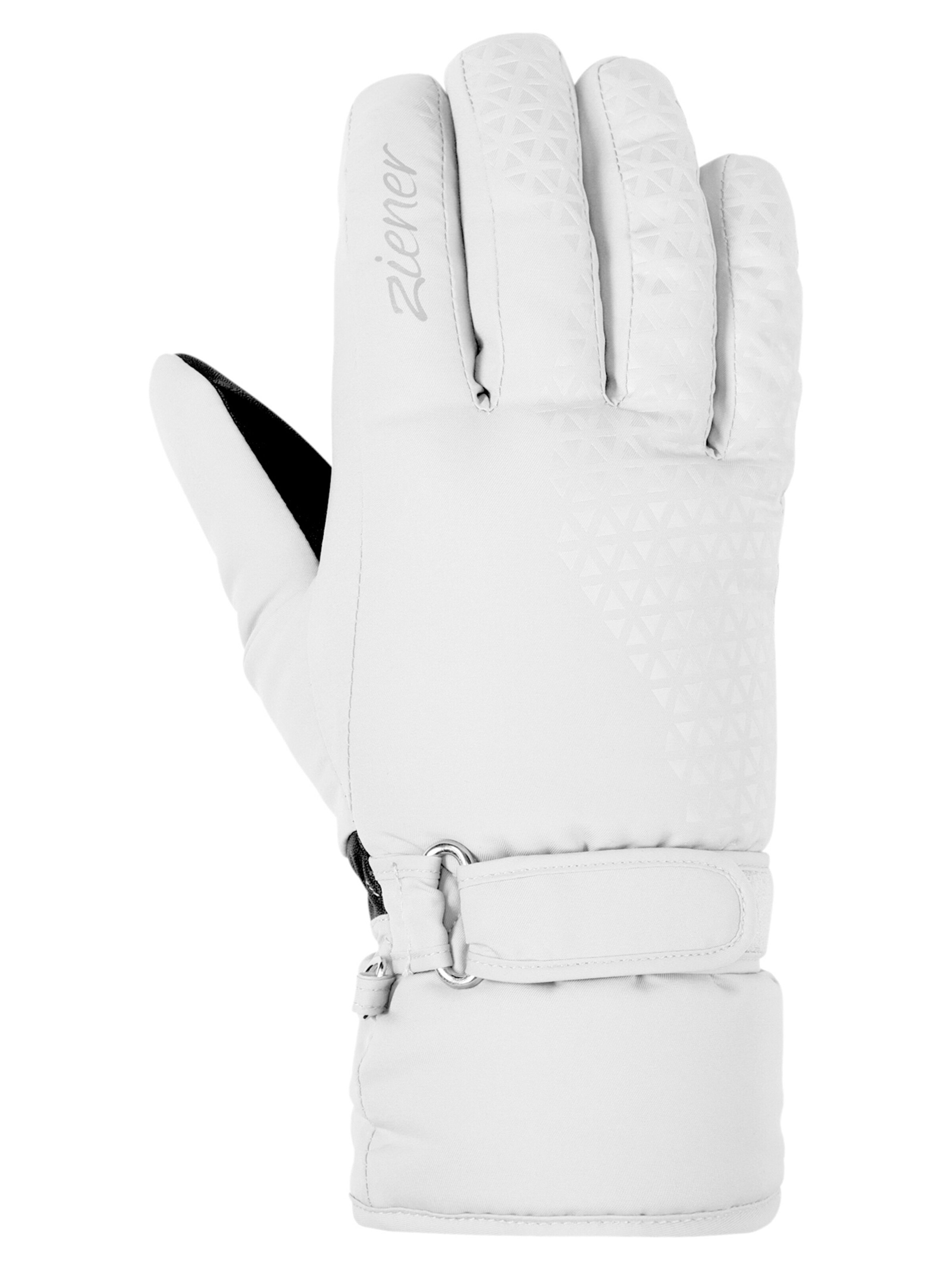 ZIENER Athletic Gloves 'Kisar' in White