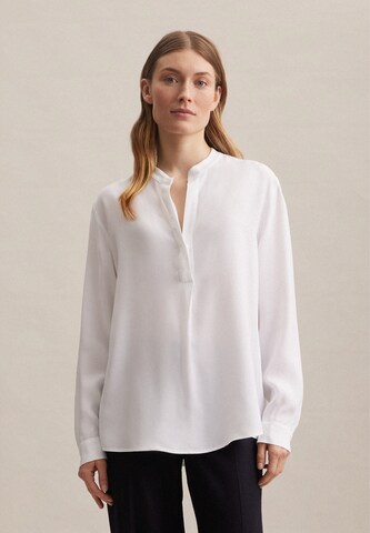 SEIDENSTICKER Bluse 'The Connecting Neutrals' in Weiß: Vorderseite