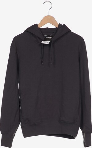 UNIQLO Sweatshirt & Zip-Up Hoodie in S in Grey: front
