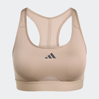 ADIDAS PERFORMANCE Sports Bra in Beige, Item view