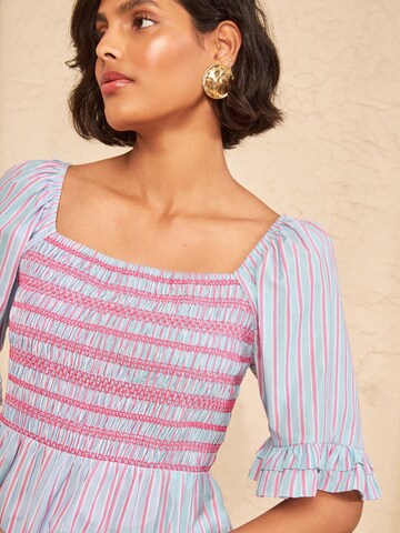 love & roses Bluse i blå