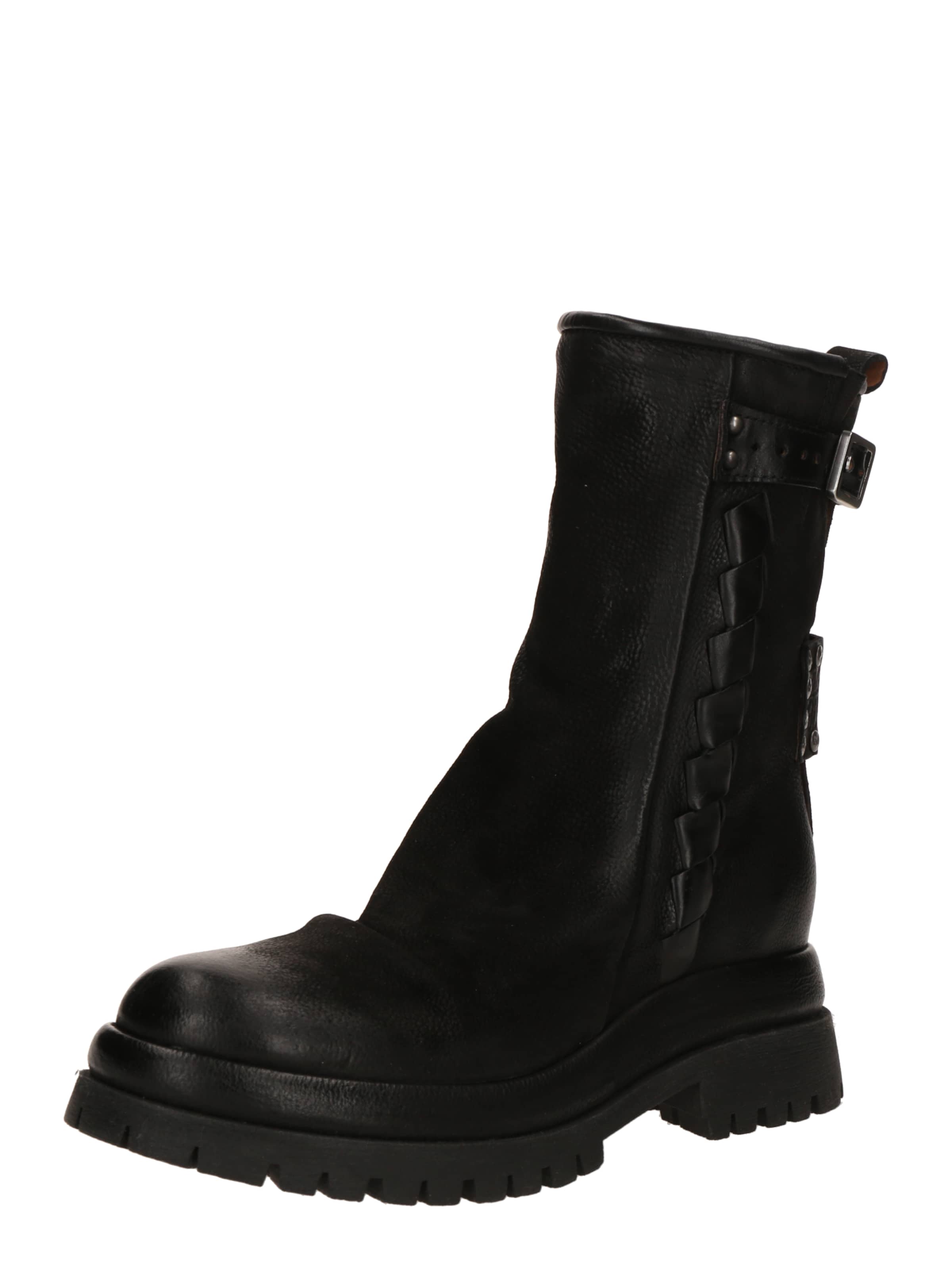 A.S.98 Къси ботуши в черно: отпред