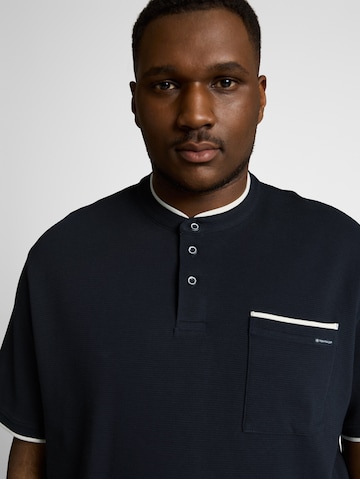 TOM TAILOR Men + Shirt in Blue: front