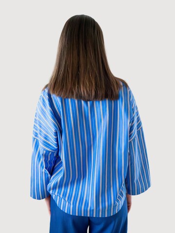 WEARABLE STORIES Shirt 'Lucie' in Blue